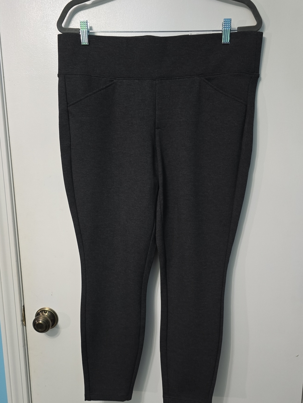 Studio By Torrid High-Rise Dark Gray Ponte Leggings - Women's Leggings